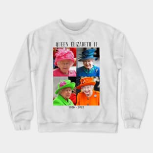 Rip Queen Elizabeth II God Bless the beautiful Queen 1926-2022 Crewneck Sweatshirt